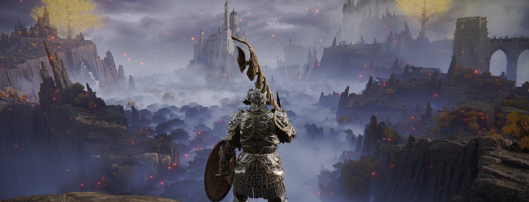 Elden Ring guy looking ofver Liurnia