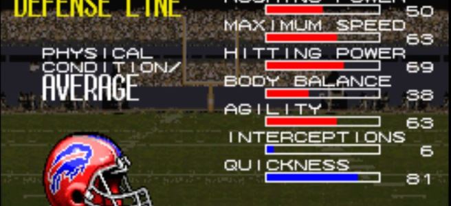 No Bruce Smith in Tecmo Super Bowl 3